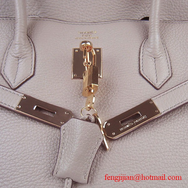 Hermes Birkin 40cm Togo Bag Grey 6099